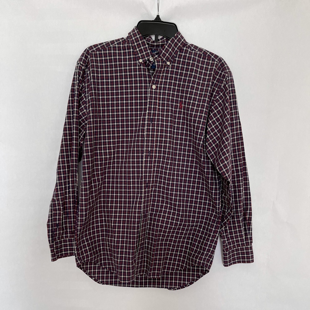 Polo Ralph Lauren plaid dress shirt size XL